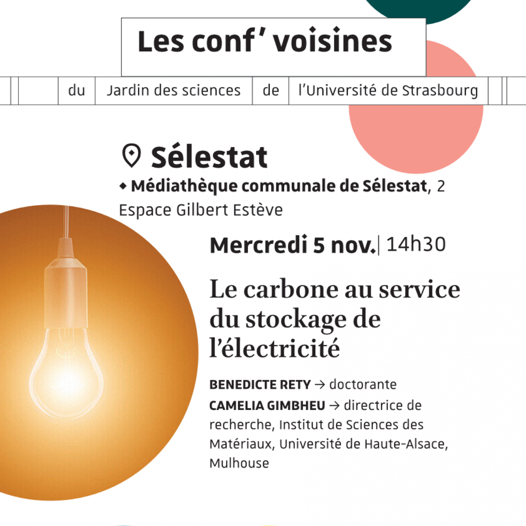 Affiche conférence 5 novembre 2025