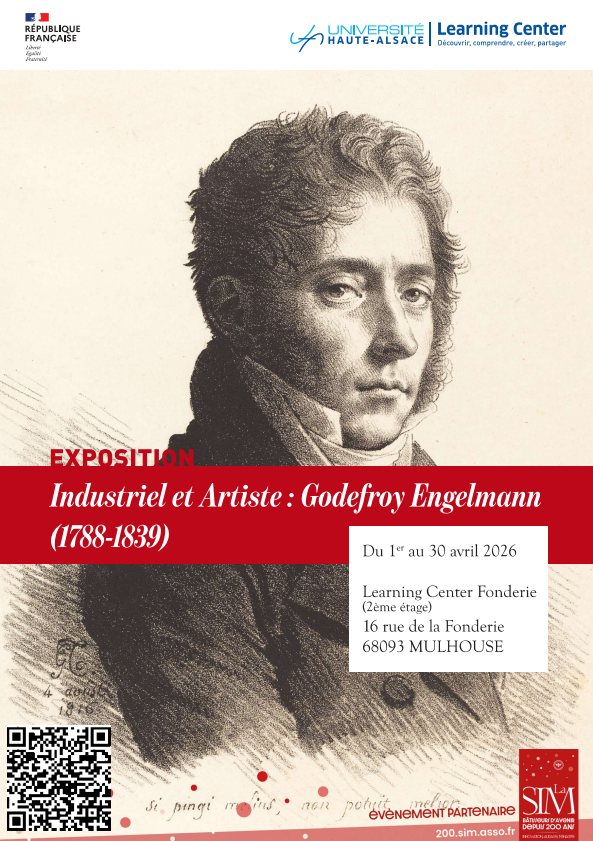 Affiche de l'exposition sur Godefroy Engelmann