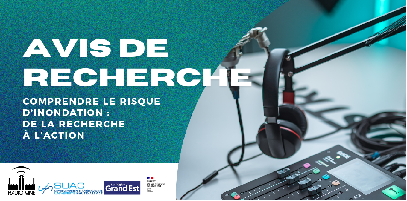 Avis de Recherche N°1 – Comprendre le risque d’inondation : de la recherche à l’action