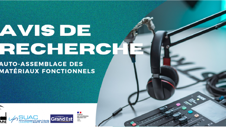 Avis de recherche n°7 - Auto-assemblage des matériaux fonctionnels