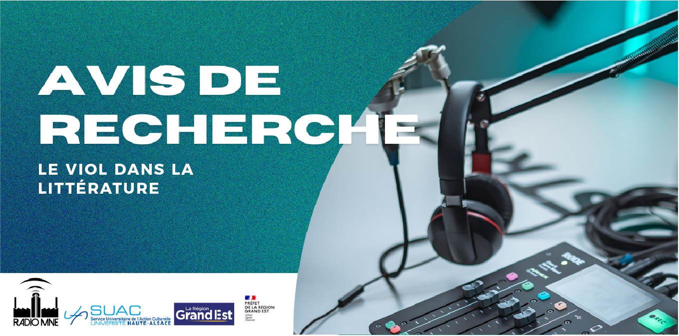 Avis de Recherche N°3 – Le viol dans la littérature