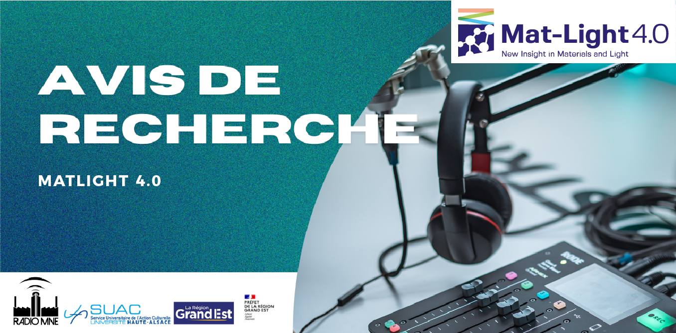 Avis de Recherche N°5 – MatLight 4.0