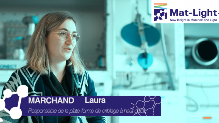 Laura Marchand se présentant