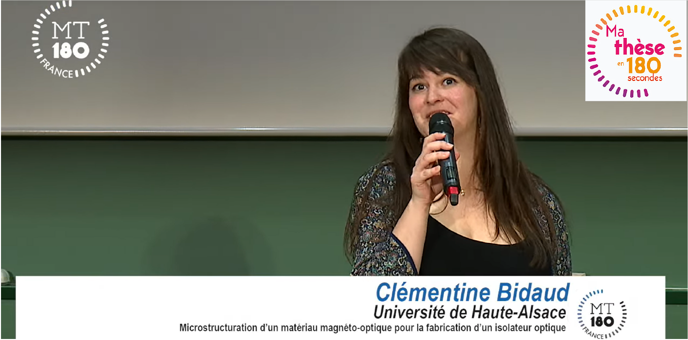 Capture d'écran de la vidéo, Crédit vidéo : Ma Thèse en 180 secondes -MT180