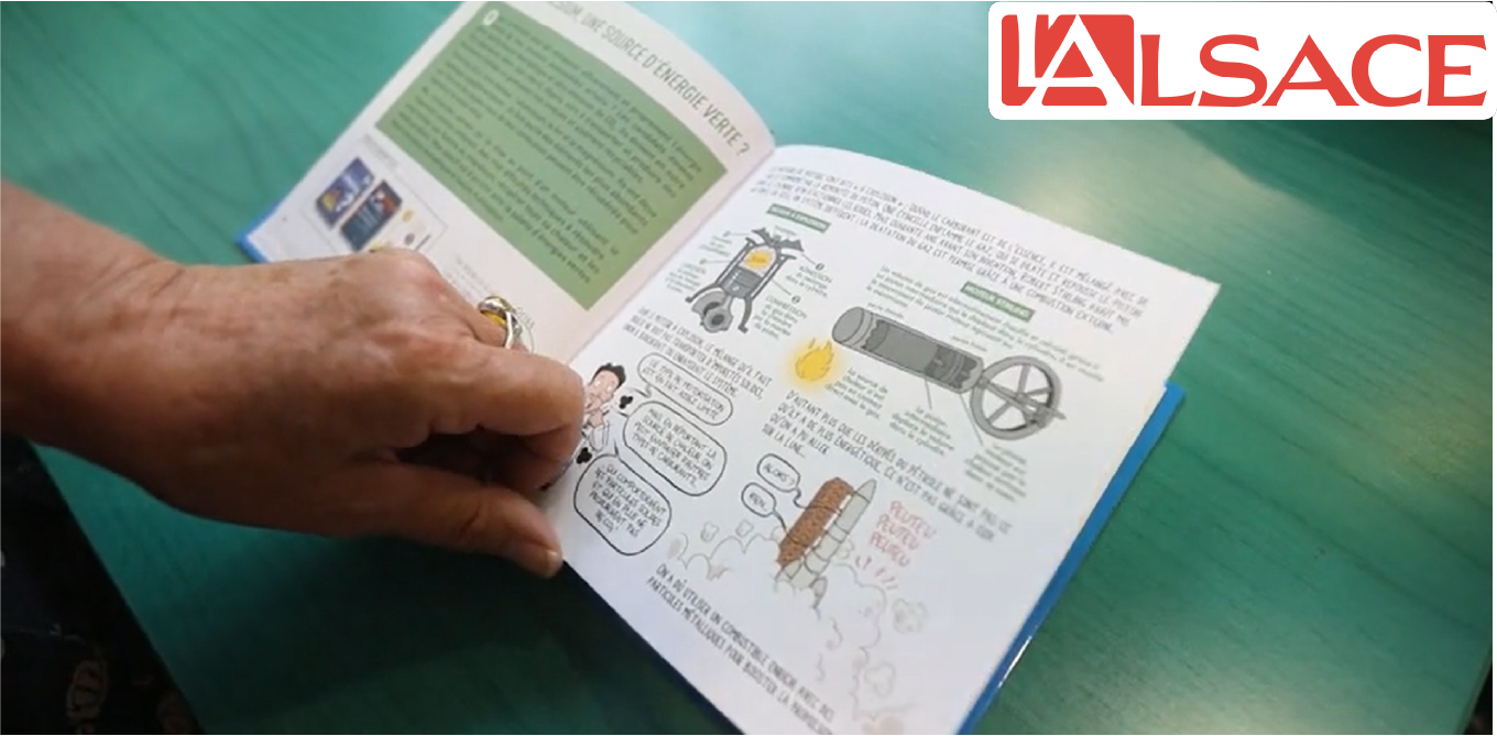 Capture d'écran de la vidéo, Crédit vidéo : Jérôme Stumbé - L'Alsace